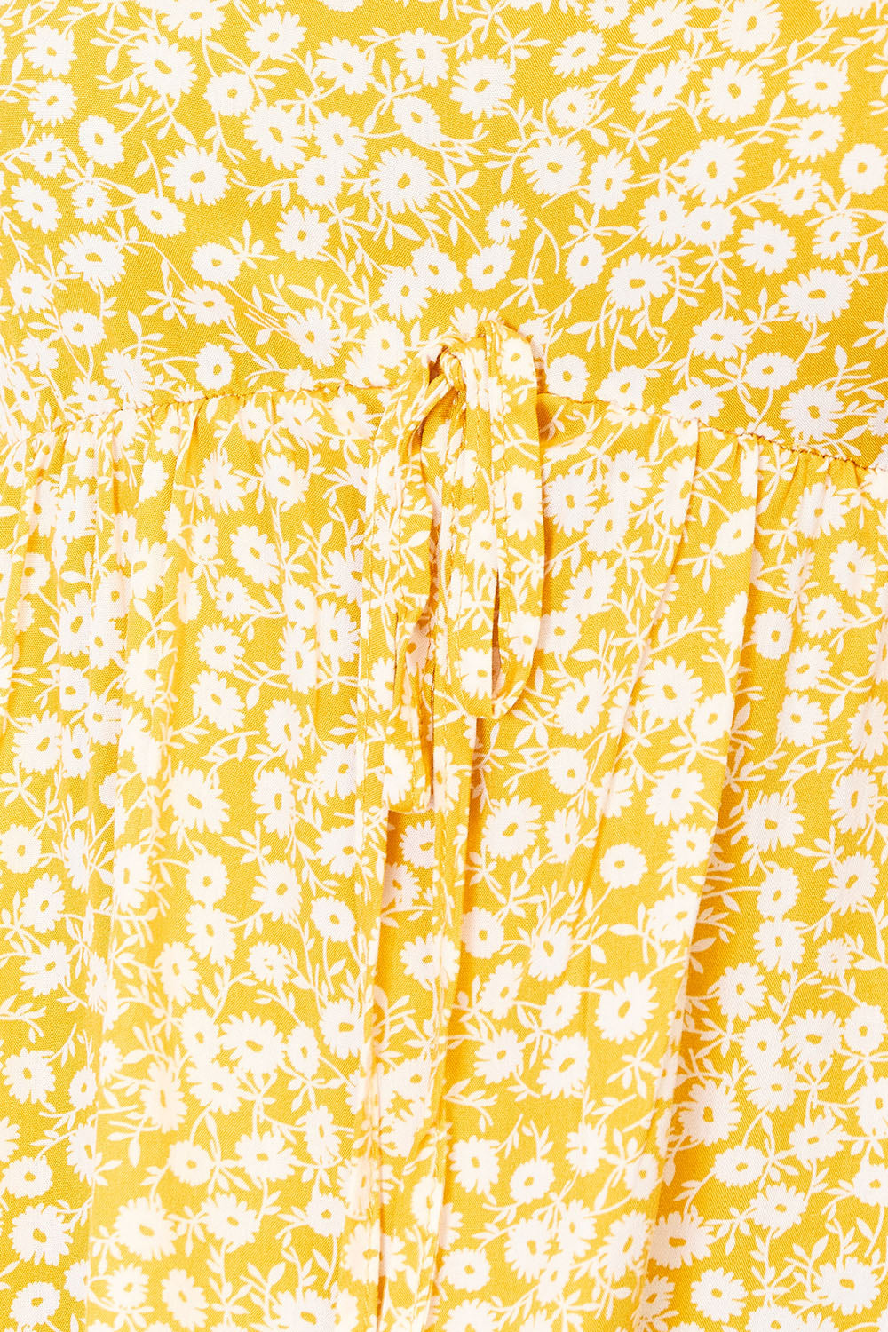 Haut babydoll à manches pétales de fleurs