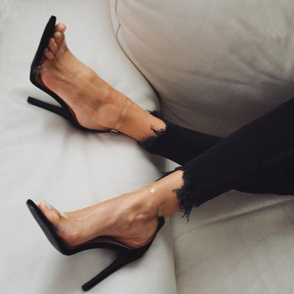 Transparency High Heels