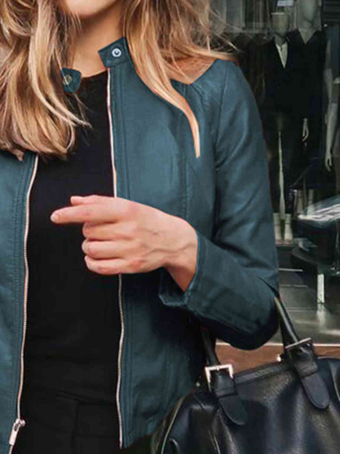 Teal Jacket