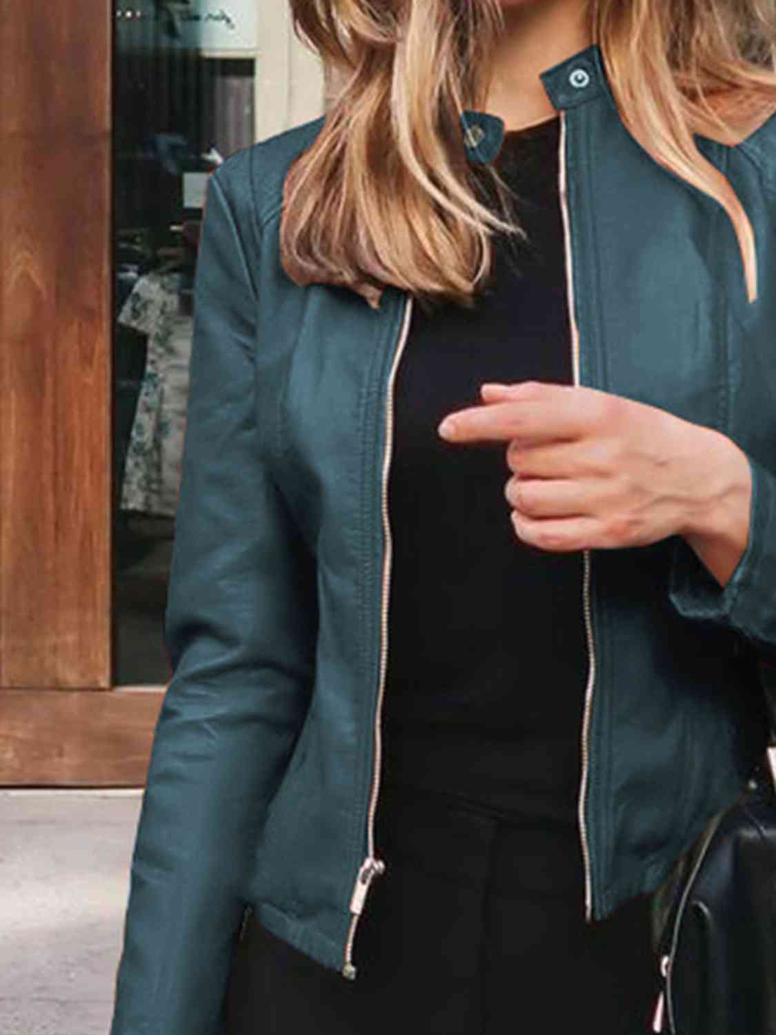 Teal Jacket